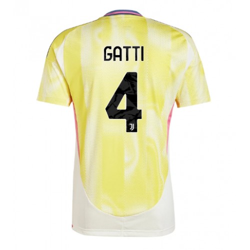 Juventus Federico Gatti #4 Gostujuci Dres 2024-25 Kratak Rukav